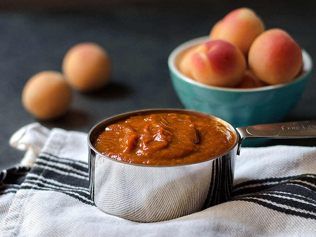 Roasted Apricot Bbq Sauce Chic Eats