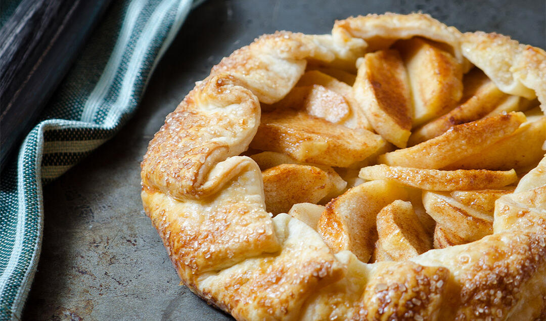 Apple galette.