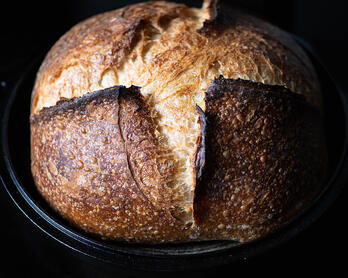 Loaf of Sourdough Bread